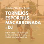 FESTA ESPORTIVA 5X5 FUTBOL - 3X3 BÀSQUET